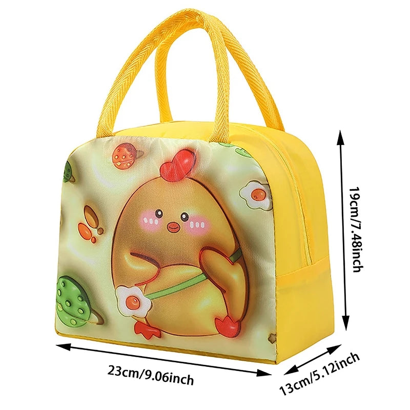 Character Food Thermal Bag